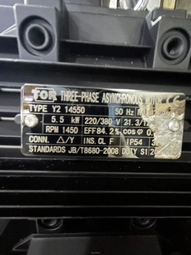 АВД Тритон 200 бар, 15 л/мин, 5,5 кВт, 380 В, на тележке (Total Stop, насос HAWK, двигатель TOR)