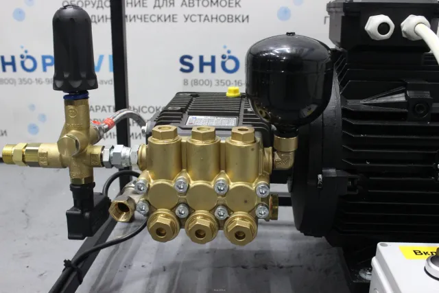 АВД Тритон 200 бар, 20 л/мин, 7,5 кВт, 380 В, на раме