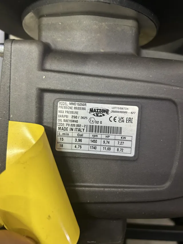 АВД Тритон 250 бар, 15 л/мин, 7,5 кВт