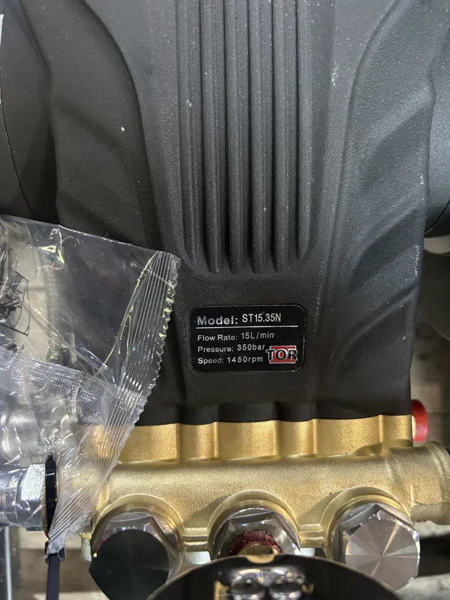 АВД Тритон 350 бар, 15 л/мин, 9 кВт, на раме
