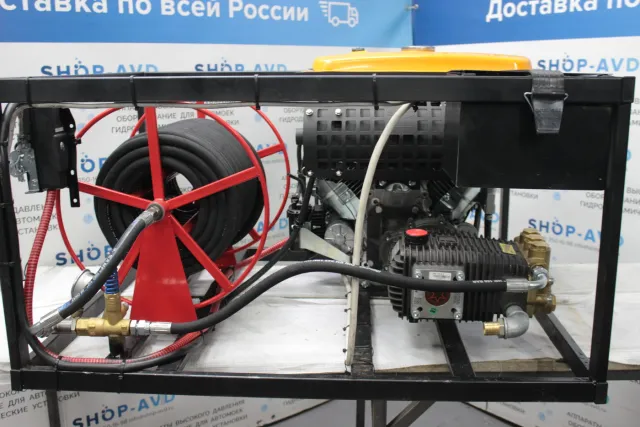 Каналопромывочная машина Тритон 190 бар, 50 л/мин