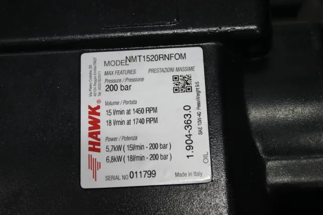 АВД Тритон 200 бар, 15 л/мин, 5,5 кВт, 380 В №3