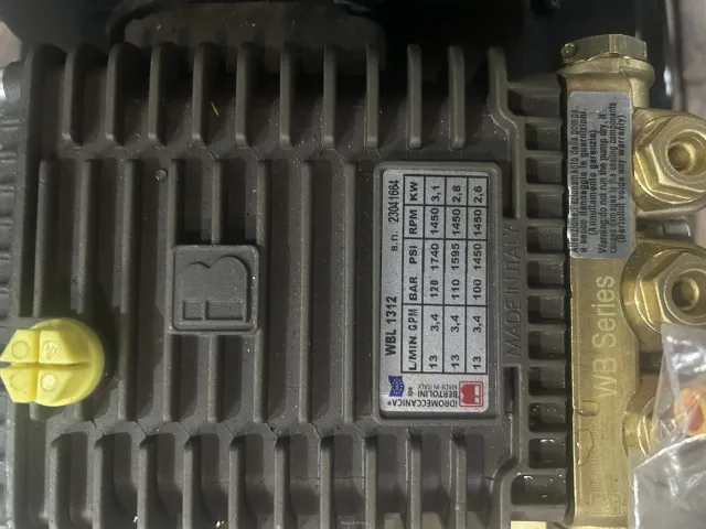 АВД Тритон 120 бар, 13 л/мин, 220 кВт, на тележке