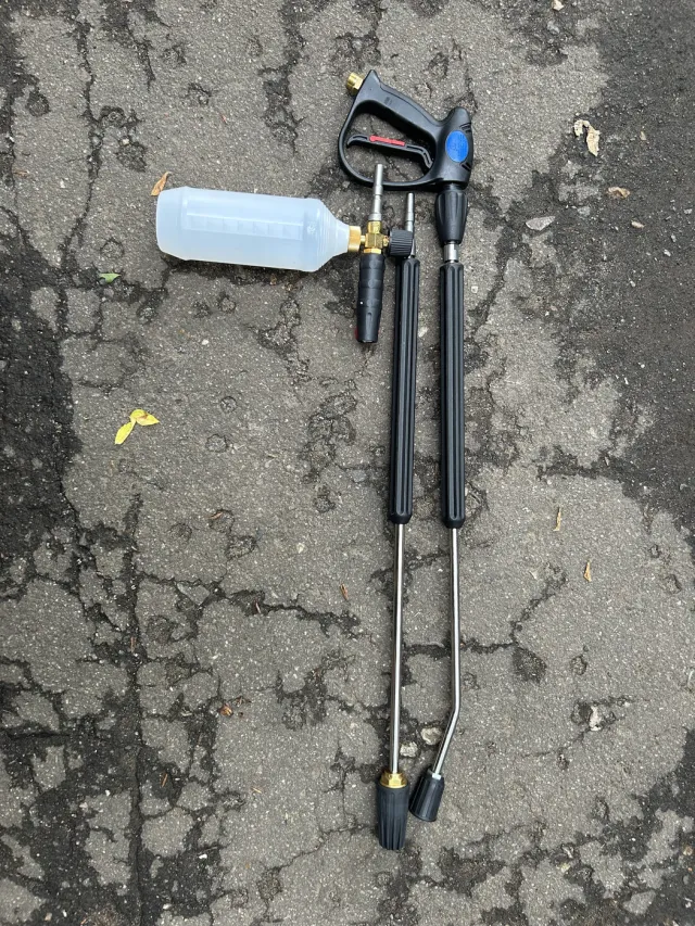 АВД Тритон 200 бар, 15 л/мин, 5,5 кВт, 380 В, на тележке №3