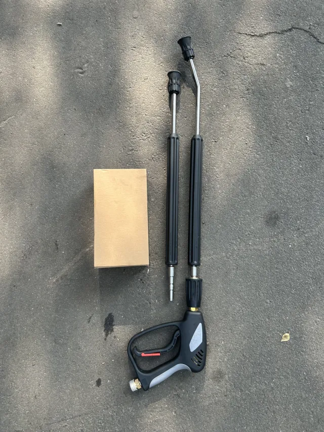 АВД Тритон 200 бар, 15 л/мин, 5,5 кВт, 380 В, на тележке №4